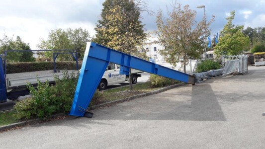 Stahlteil hergestellt durch die Firma Finsterwald Stahlbau GmbH & Co.KG