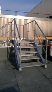 Treppe der Firma Finsterwald Stahlbau GmbH & Co.KG